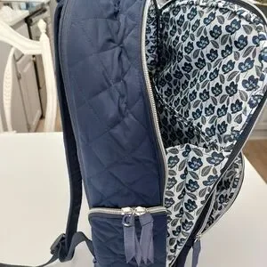 Vera Bradley Performance Twill Commuter Backpack Classic Navy NWT Vera Bradley | Bags | Vera Bradley Performance Twill  main image 3